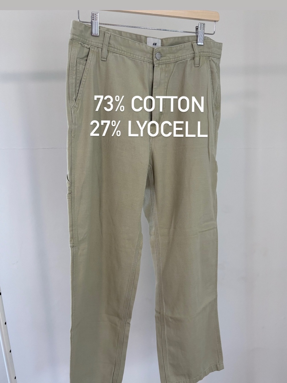 Sage Work-Style Pants Casual Cotton-Lyocell Blend | Size 31